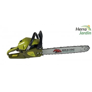 Motosierra gasolina BRACOG HJM5800 Amazona Limited - Vista Lateral
