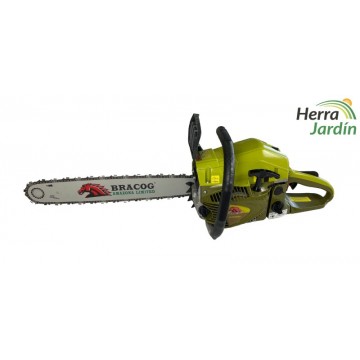 Motosierra gasolina BRACOG HJM5800 Amazona Limited - Vista Lateral