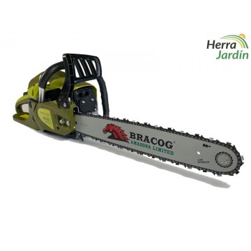 Motosierra gasolina BRACOG HJM6200 Amazona Limited - Vista General Lateral