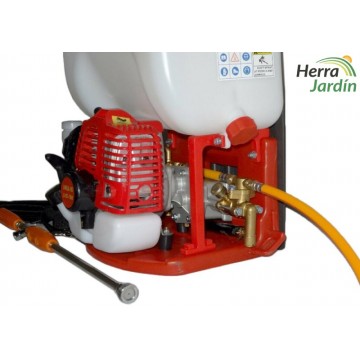 SULFATADORA 2T LINEA HD LHD-768 - Vista motor y bomba