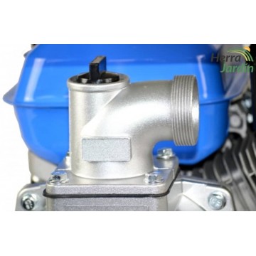 Motobomba de agua BRACOG HJM20CX - vista salida bomba