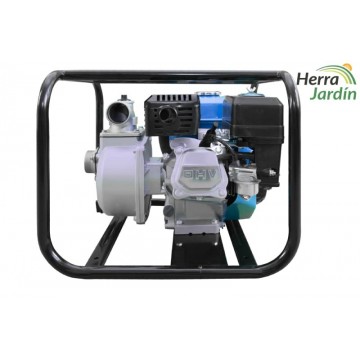 Motobomba de agua BRACOG HJM20CX - vista lateral 2
