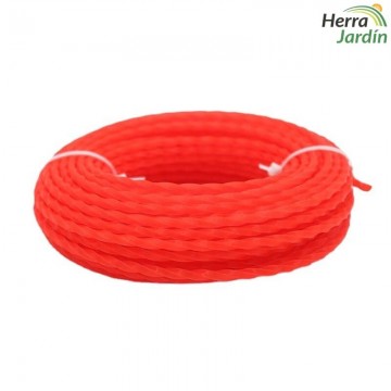 Hilo trenzado para desbrozadora - vista lateral