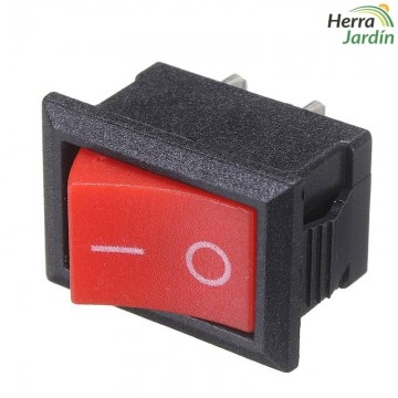 Interruptor On/Off para máquina - vista lateral