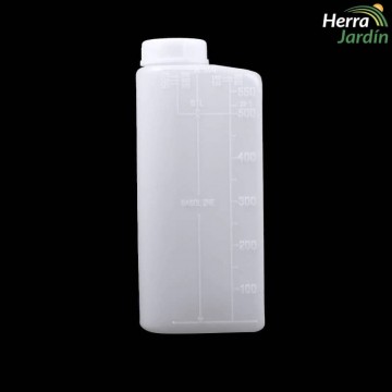 Bote mezclador de gasolina y aceite - vista frontal