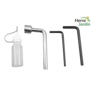 Tijera eléctrica de poda BRACOG HJ-SCA4 - vista herramientas
