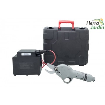 Tijera eléctrica de poda BRACOG DJ-30 - vista conjunto completo