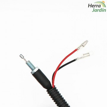 Acelerador con mango - Desbrozadora - vista detalle cables