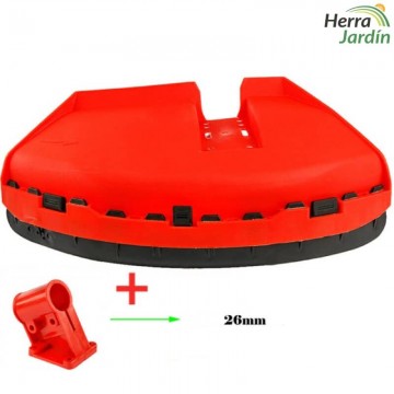 Cubierta de protección M2- Desbrozadora - vista principal