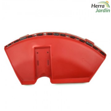 Cubierta de protección M2- Desbrozadora - vista superior