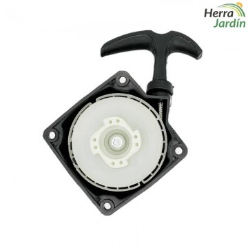 Tirador de arranque para desbrozadora T1 - vista frontal trasera