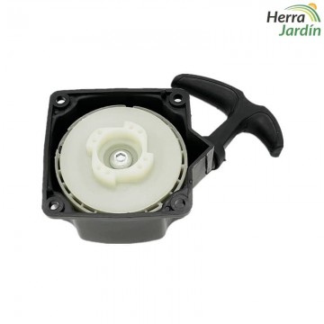 Tirador de arranque para desbrozadora T1 - vista lateral trasera