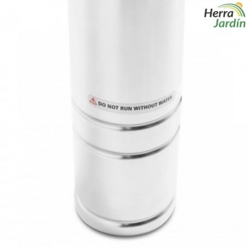 Bomba de agua sumergible BRACOG 2.2KW 3HP - vista advertencia