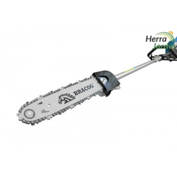 Vareador de gancho / podadora BRACOG HJV6200 - vista detalle podadora de altura