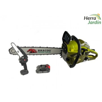 Motosierra gasolina BRACOG HJM6200 Amazona Limited - Vista Principal