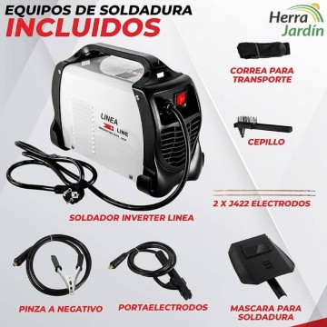 Soldador inverter Línea HD IGBT-N300 -  vista accesorios