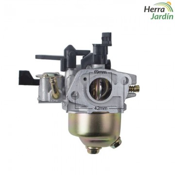 Carburador - Motor OHV - vista lateral derecho medidas