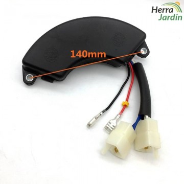 Regulador De Tensión 5,5kw - Generador - vista posterior