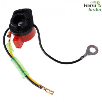 Interruptor On/Off - Motor - vista posterior