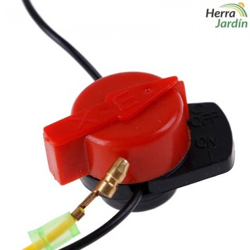 Interruptor On/Off - Motor - vista detalle superior